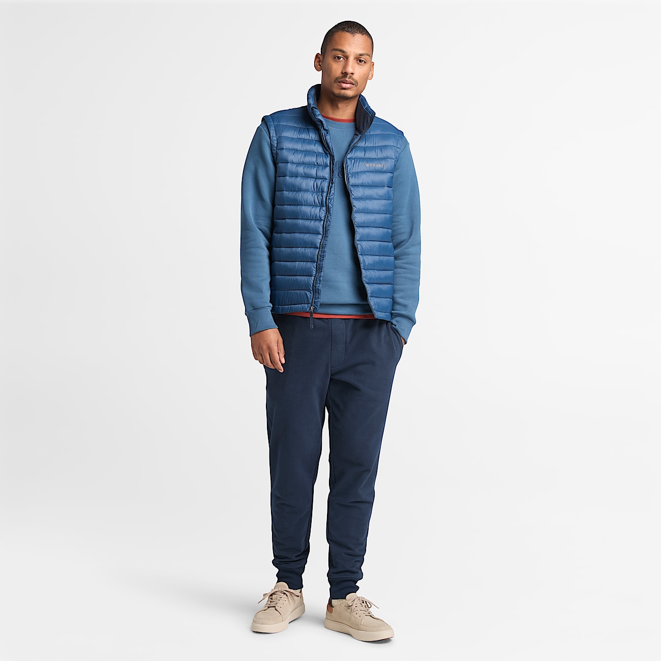 Gilet Idrorepellente Axis Peak da Uomo in blu scuro - 2