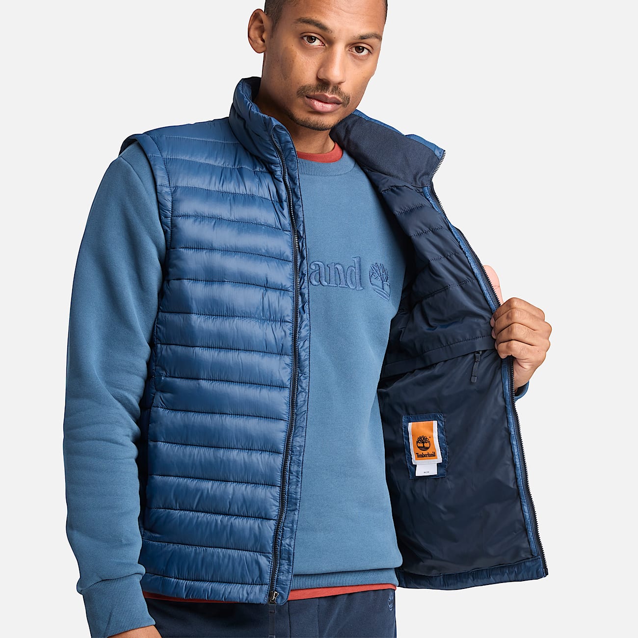 Gilet Idrorepellente Axis Peak da Uomo in blu scuro - 3