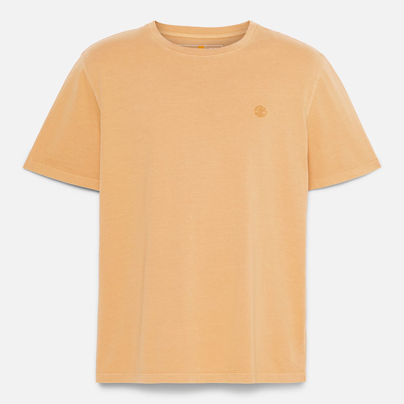 Dunstan River Garment Dye Short-Sleeve T-Shirt for Men in Yellow - 5