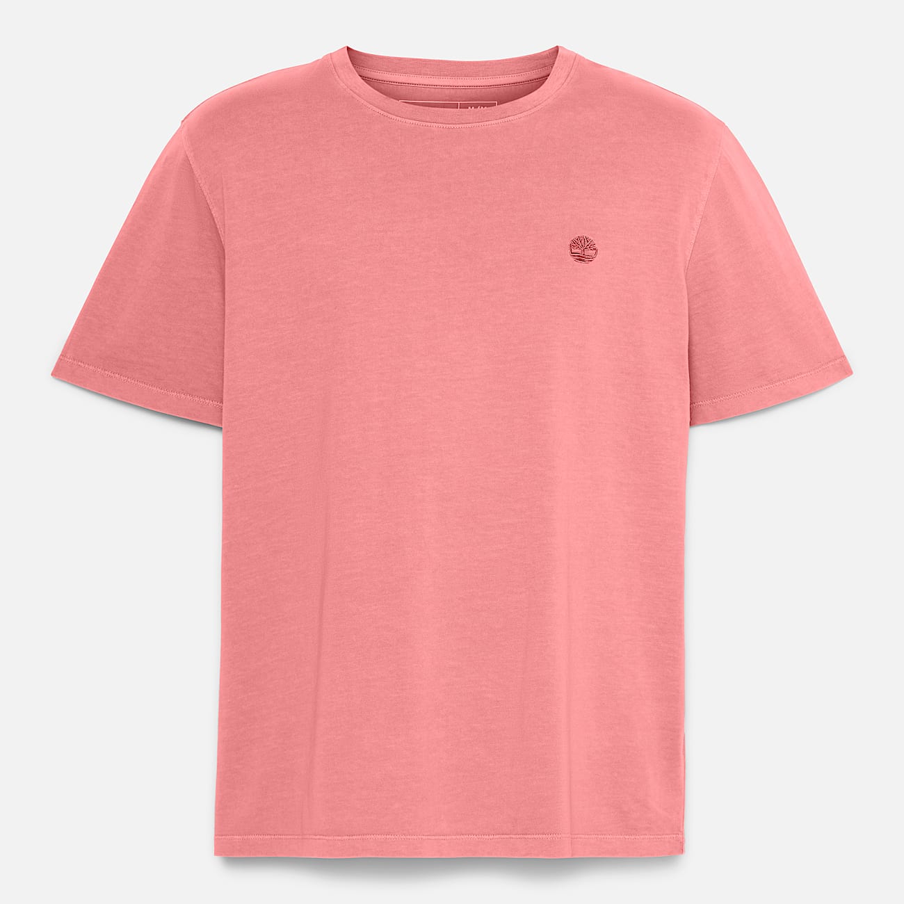 Dunstan River Garment Dye Short-Sleeve T-Shirt for Men in Red - 5