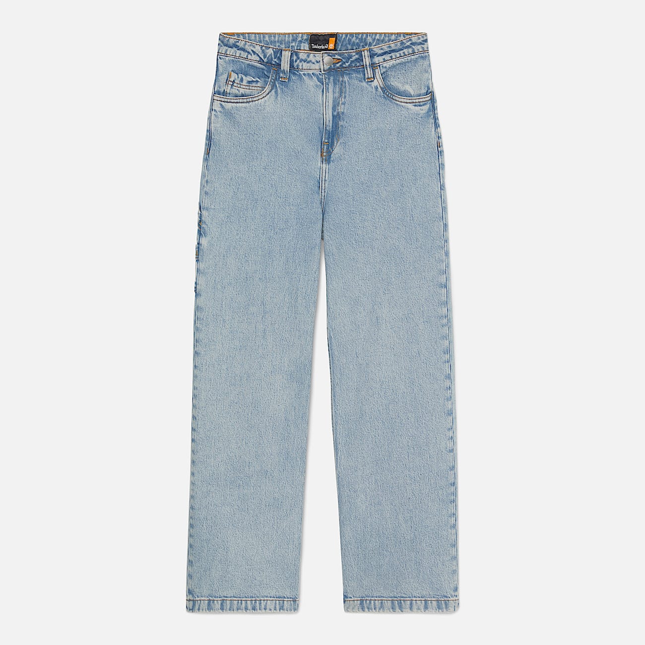 Denim Carpenter Trouser for Women in Light Blue