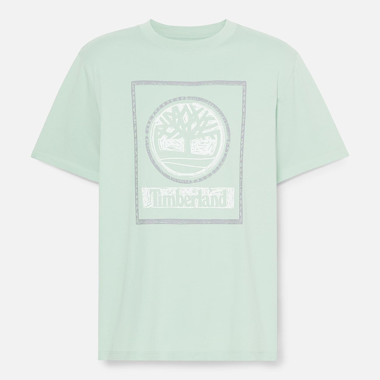Seasonal Stack Graphic T-Shirt for Men in Green - 5