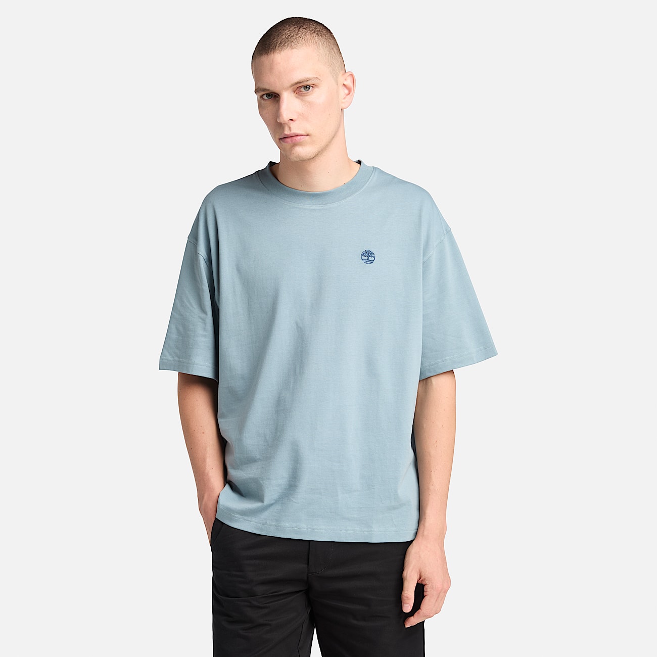 Dunstan River T-Shirt für Herren in Hellblau - 1