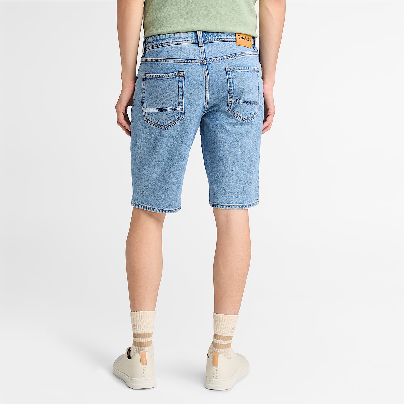 Shorts in Denim da Uomo in blu chiaro - 5