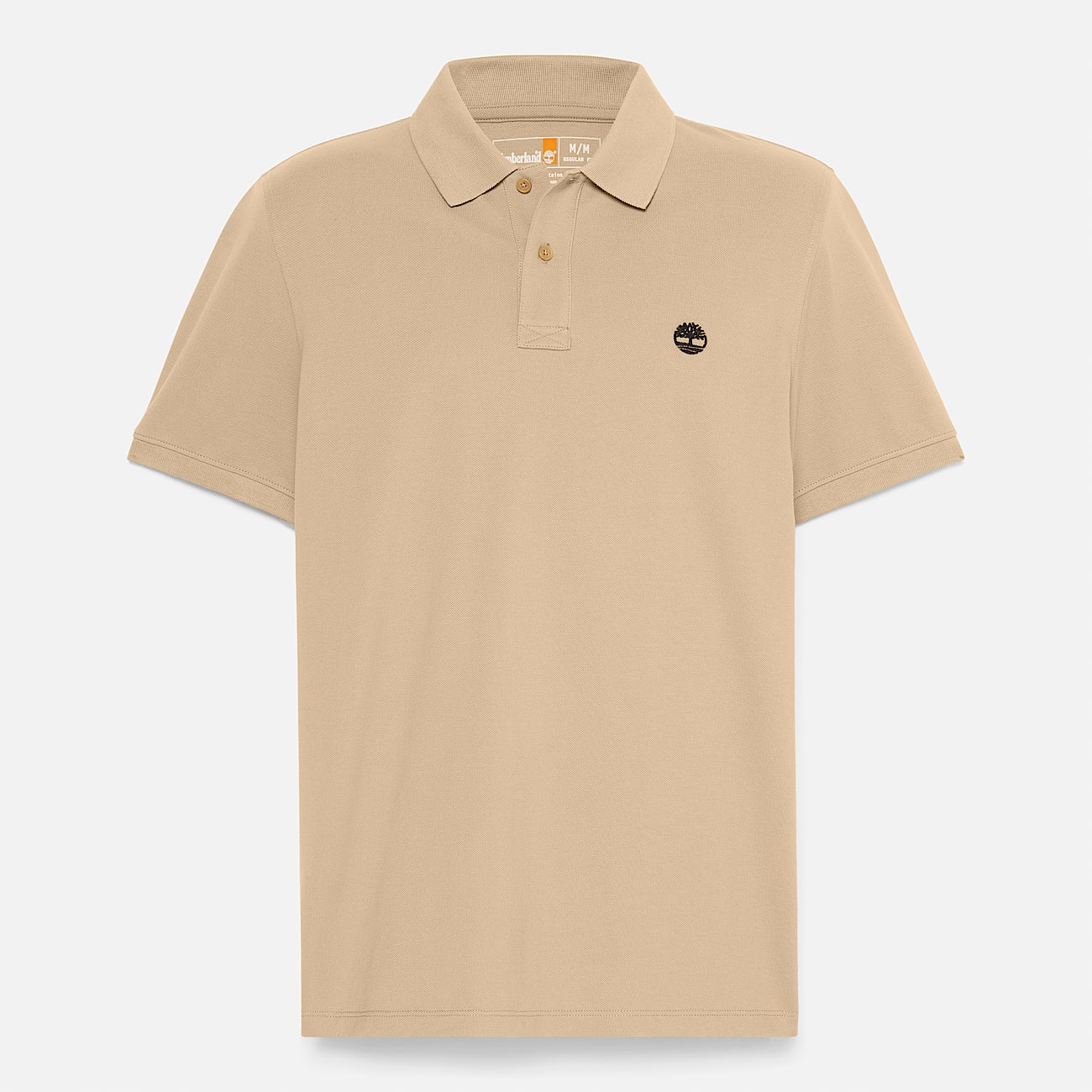 Millers River Pique Polo Shirt for Men in Beige - 5