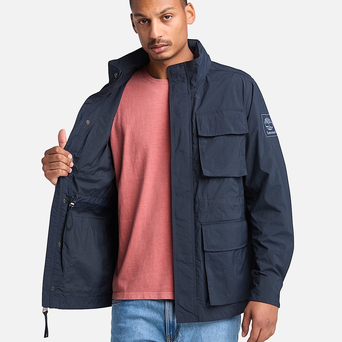 Strapazierfähige, wasserabweisende Abington Feldjacke für Herren in Dunkelblau - 4