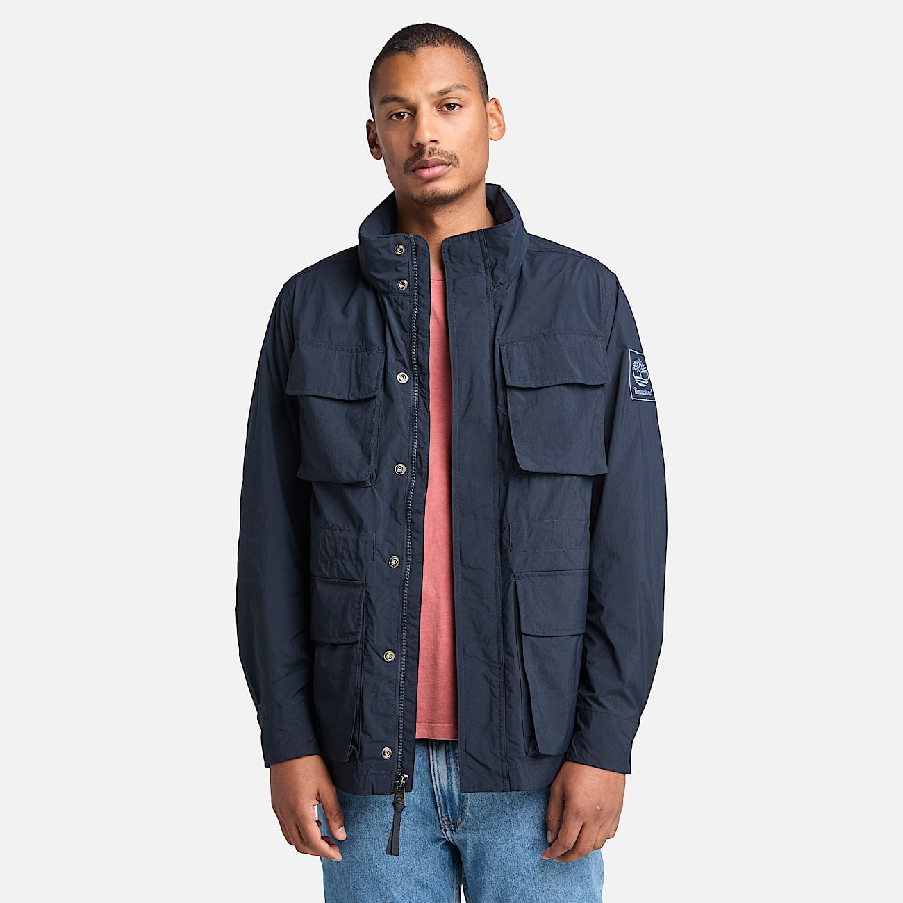 Strapazierfähige, wasserabweisende Abington Feldjacke für Herren in Dunkelblau - 1