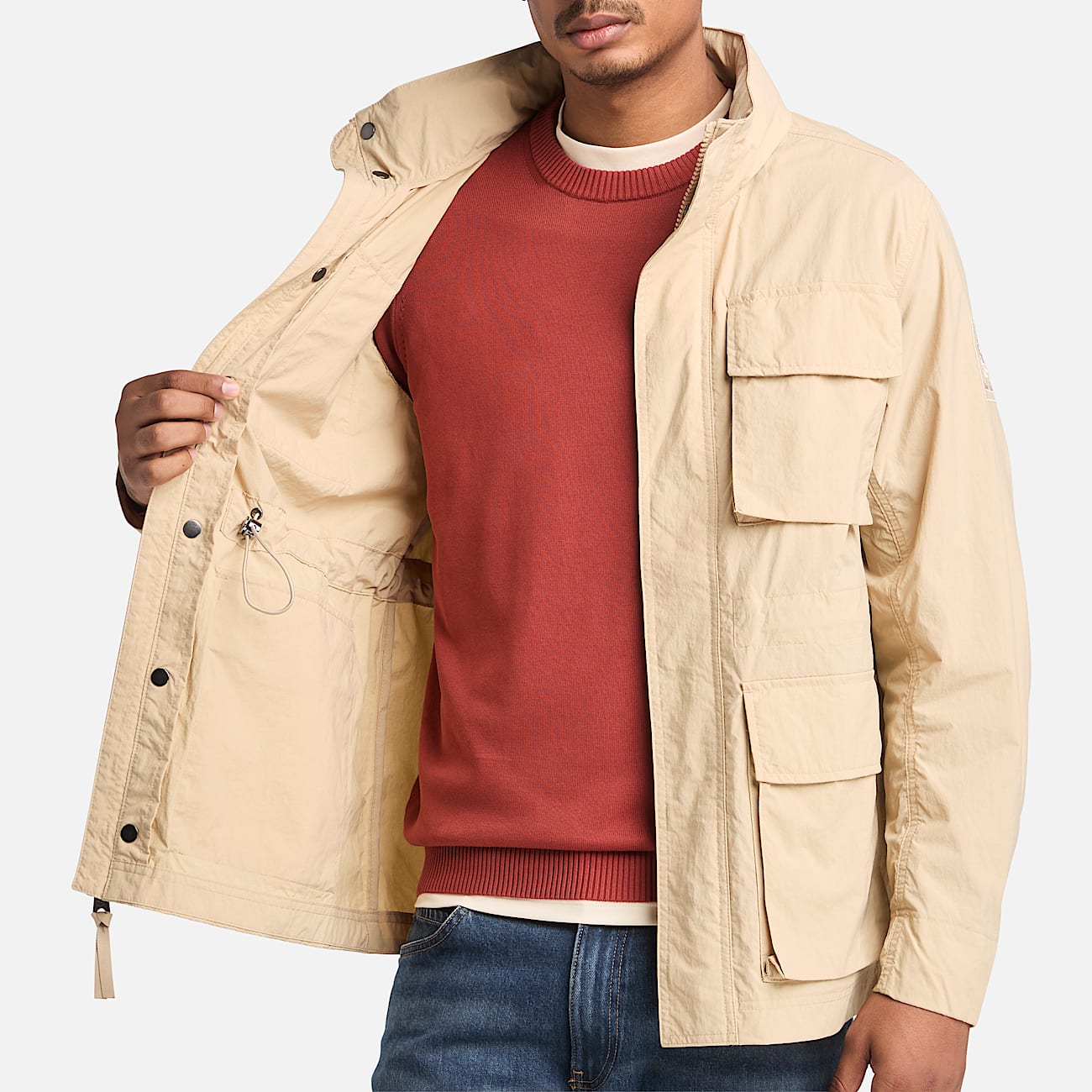Strapazierfähige, wasserabweisende Abington Feldjacke für Herren in Beige - 3