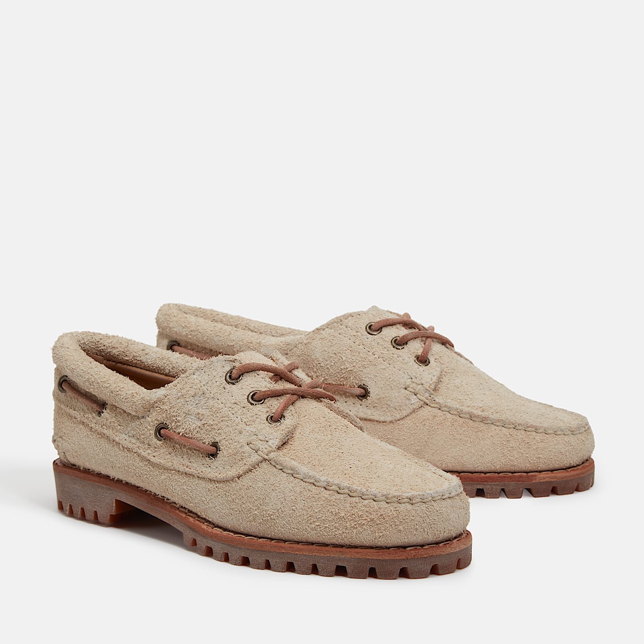 Scarpa da Barca Noreen da Donna in beige - 4