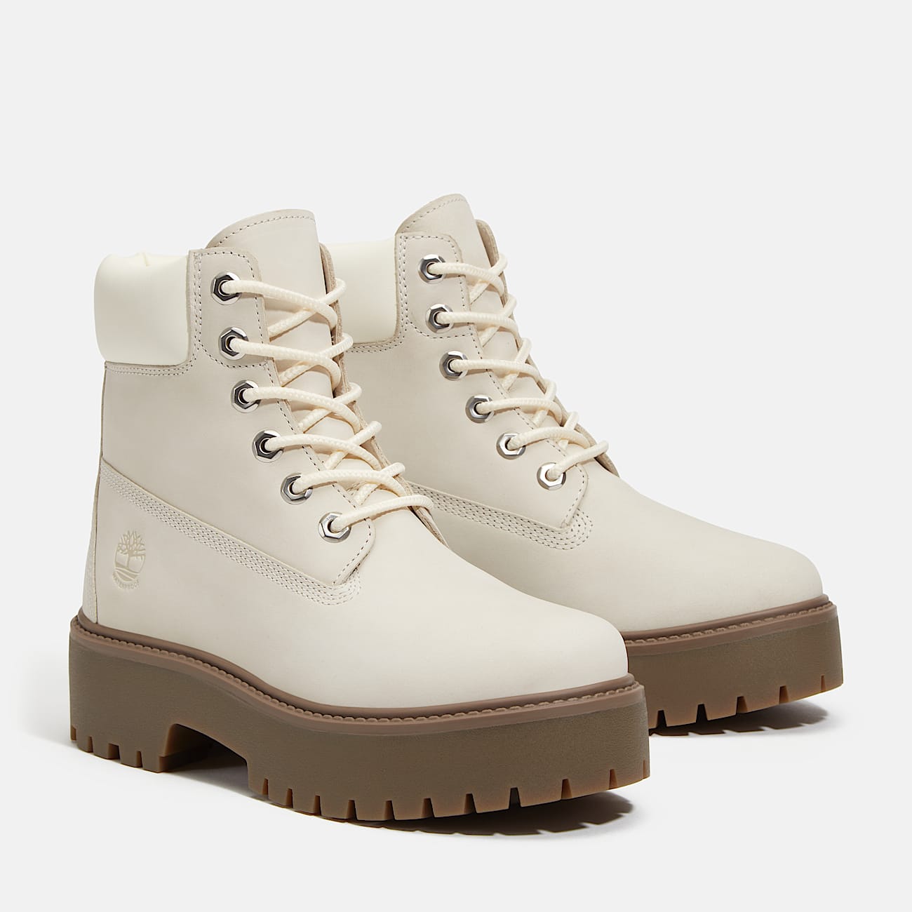 Wasserdichter Stone Street 6-Inch-Boot mit Plattform für Damen in Grau - 7