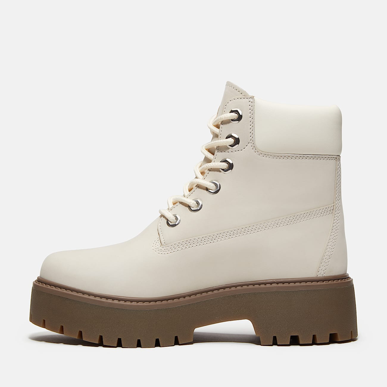 Wasserdichter Stone Street 6-Inch-Boot mit Plattform für Damen in Grau - 9