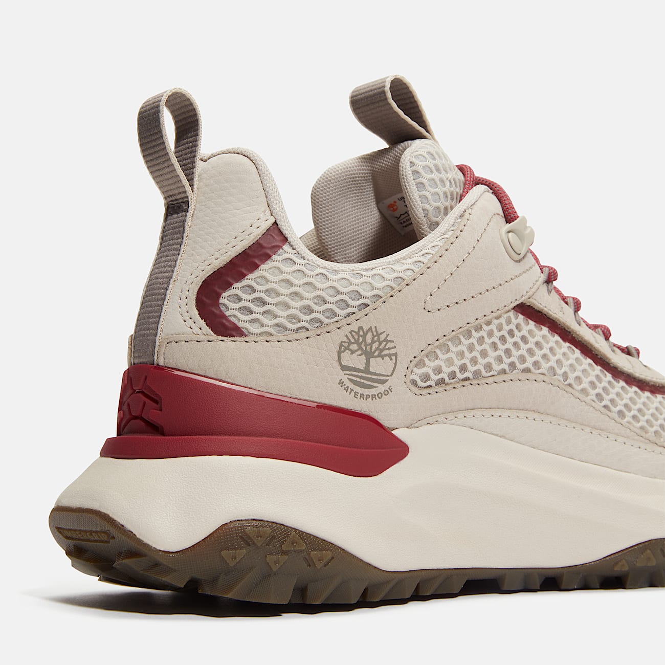 Year of the Snake Motion Access Waterdichte Lage Vetersneaker voor dames in beige