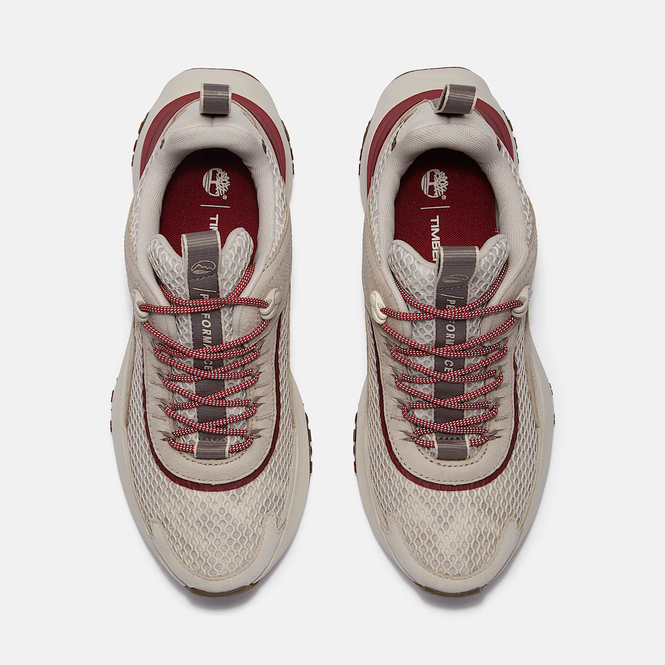 Year of the Snake Motion Access Waterdichte Lage Vetersneaker voor dames in beige