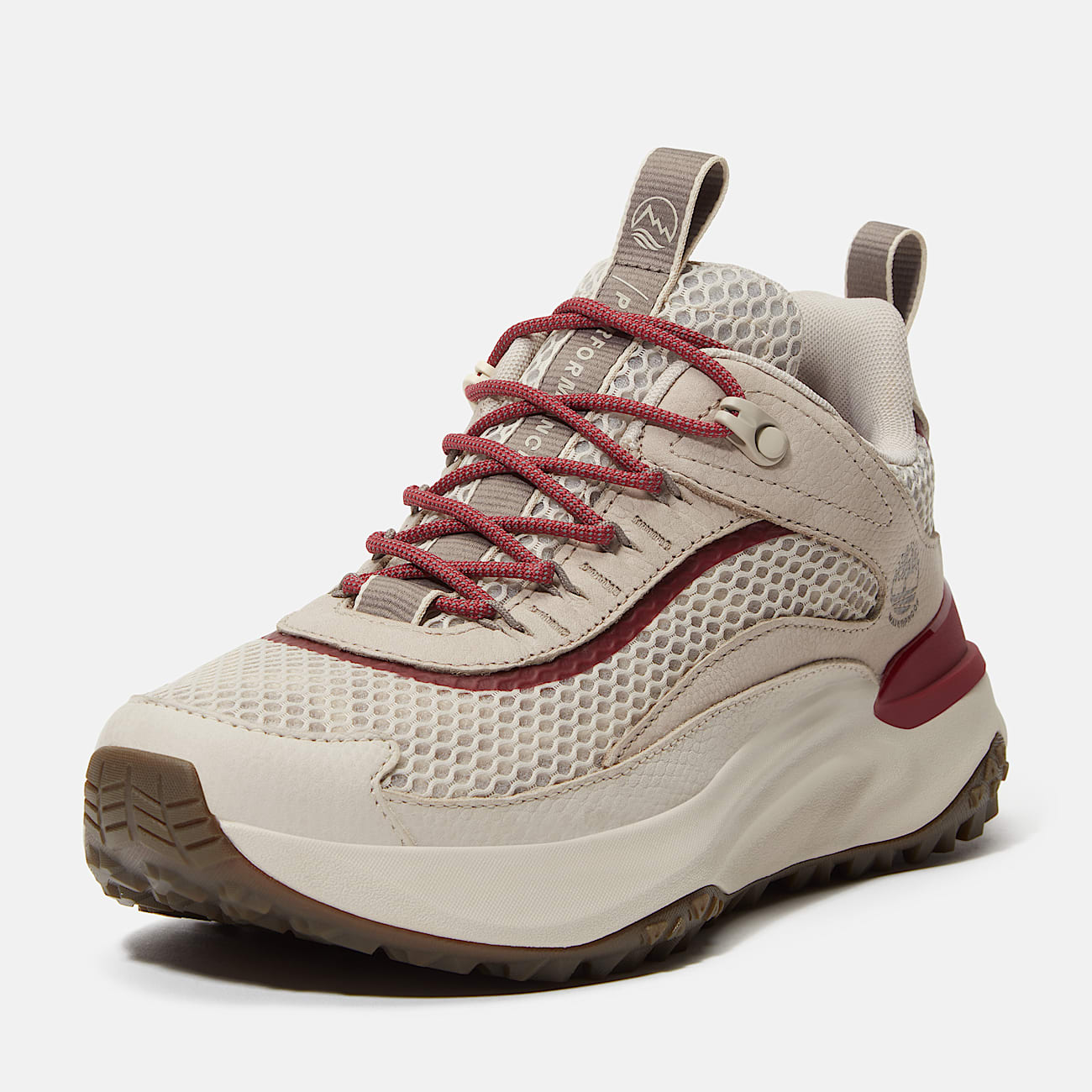 Year of the Snake Motion Access Waterdichte Lage Vetersneaker voor dames in beige