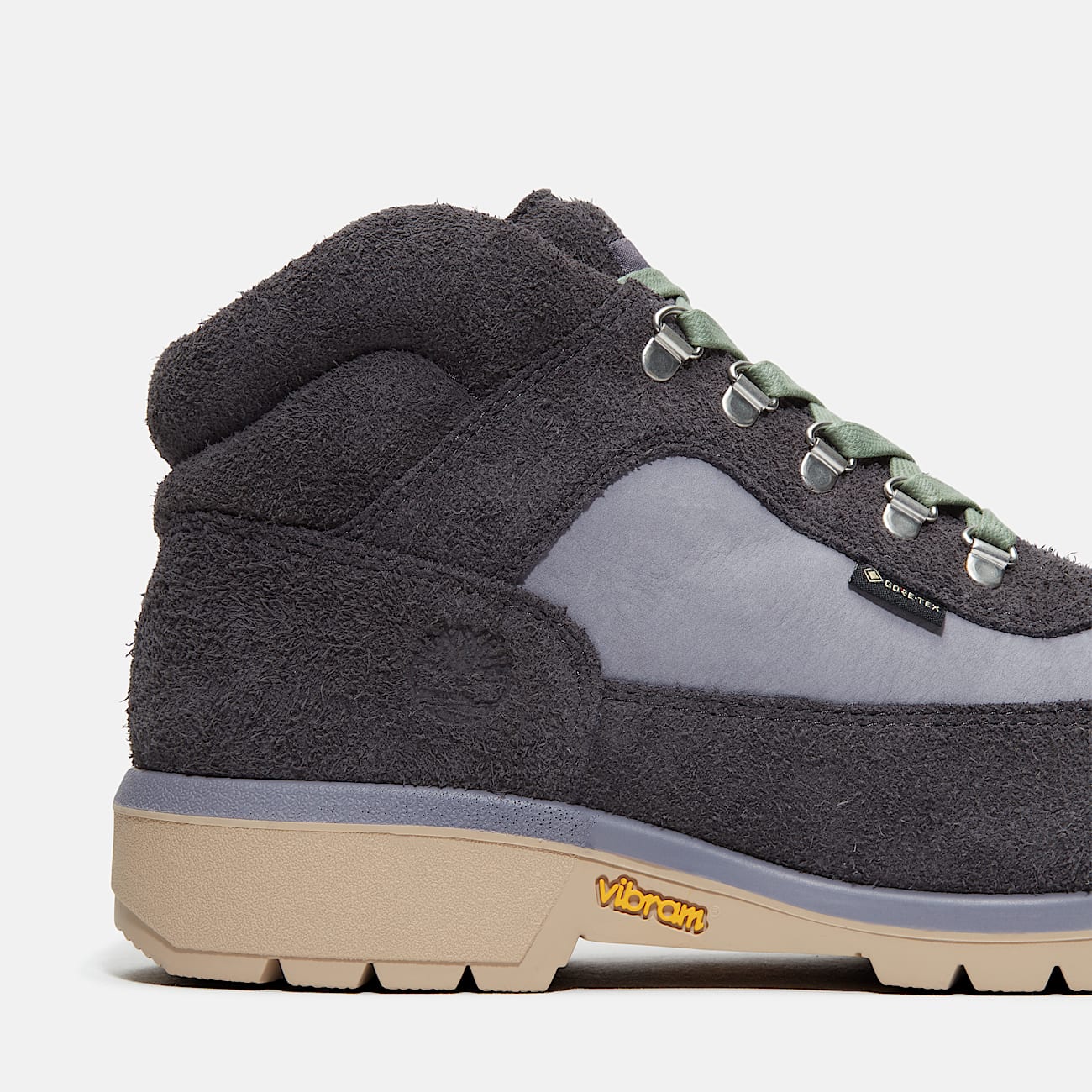 Halbhoher Field Boot zum Schnüren für Herren in Grau