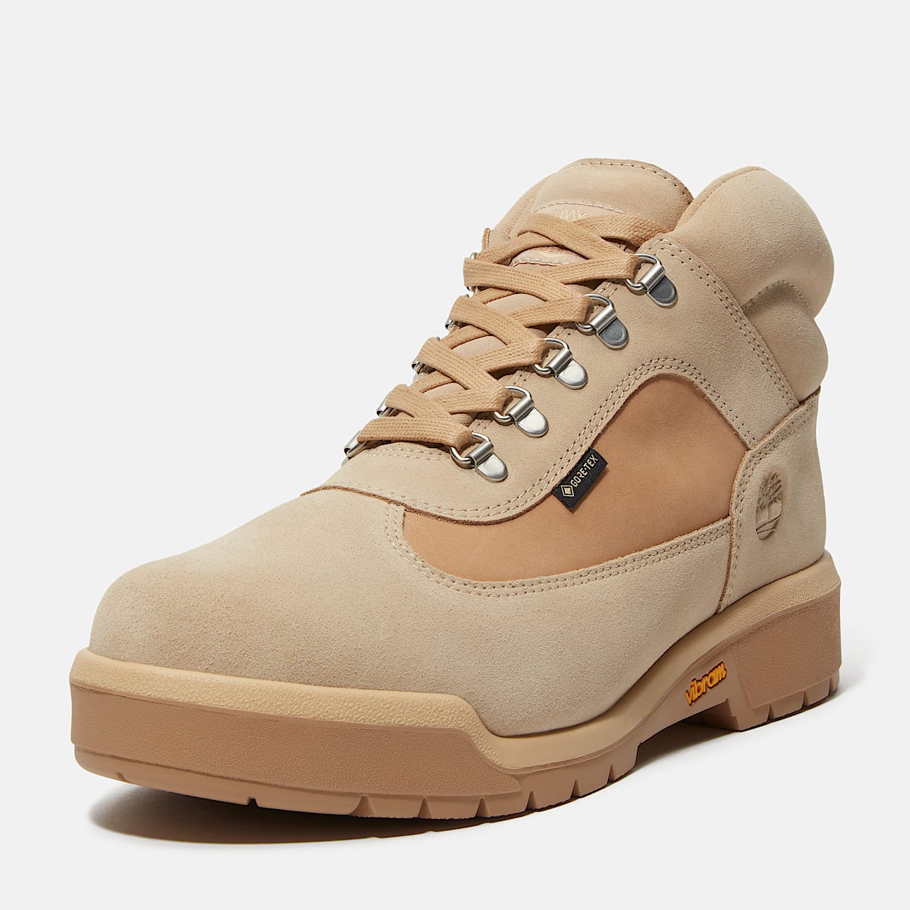 Field Halfhoge Veterboot voor heren in beige - 9
