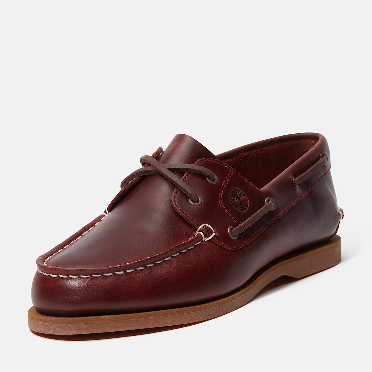 Scarpa da Barca Classic da Donna in bordeaux - 12