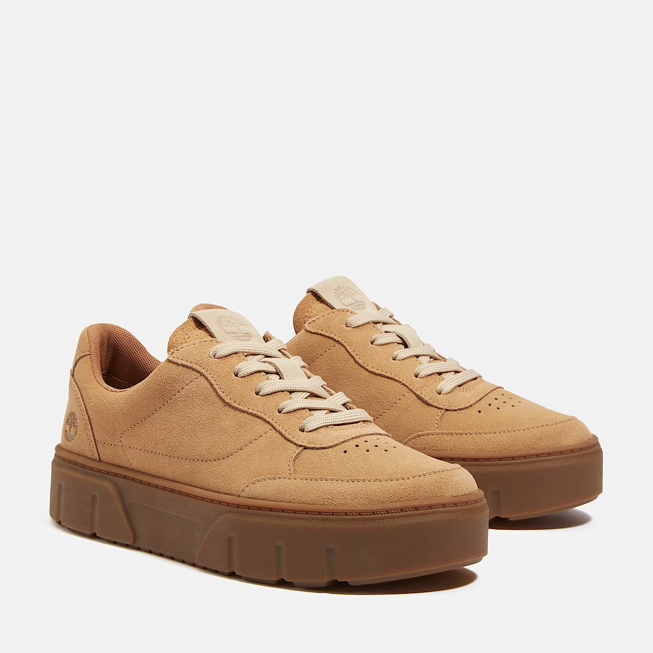 Laurel Court Low-Top-Sneaker zum Schnüren für Damen in Beige - 4