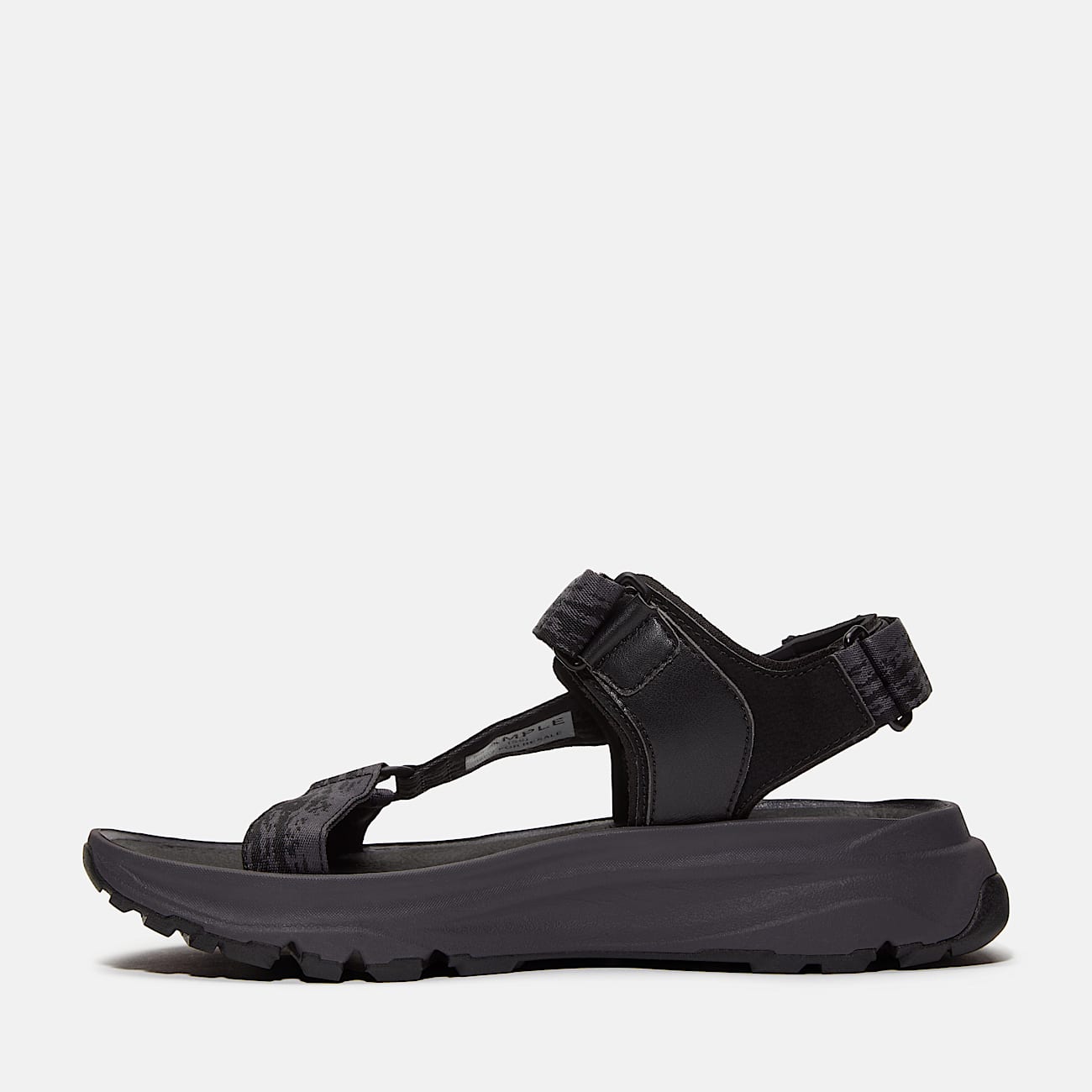 Motion Dune Backstrap Sandal for Women in Black - 6