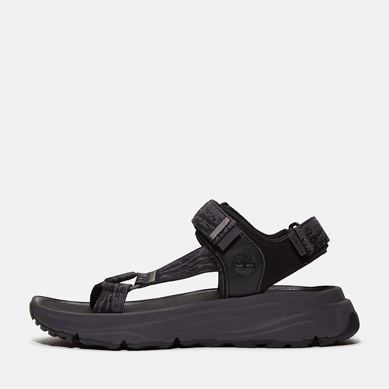 Motion Dune Backstrap Sandal for Women in Black - 8