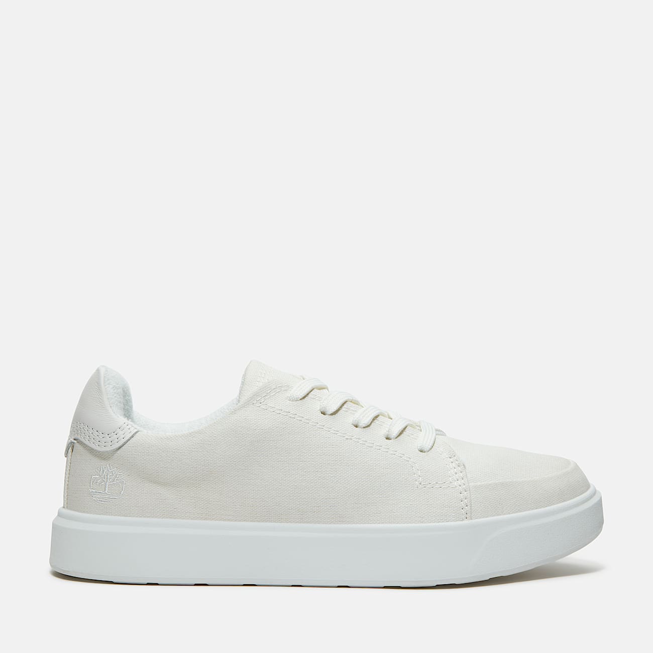 Sneaker Bassa Stringata Emerson Street da Donna in bianco - 1