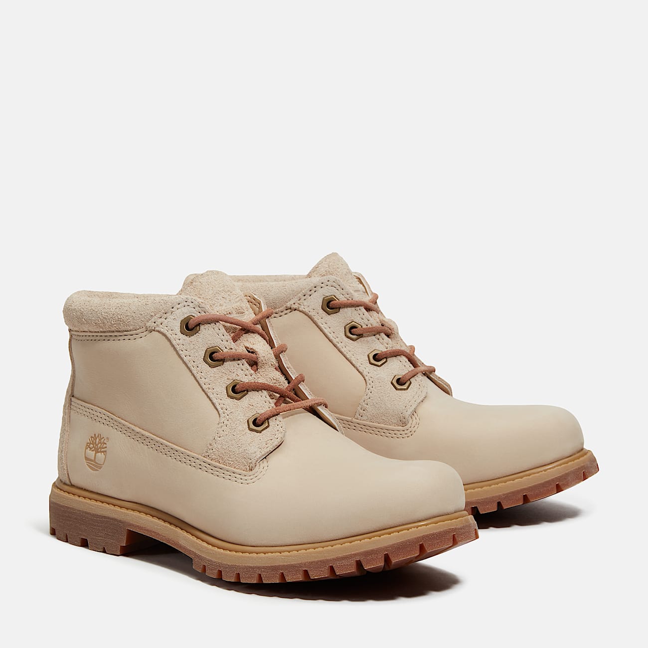 Nellie Mid Lace-Up Chukka Boot for Women in Grey - 4