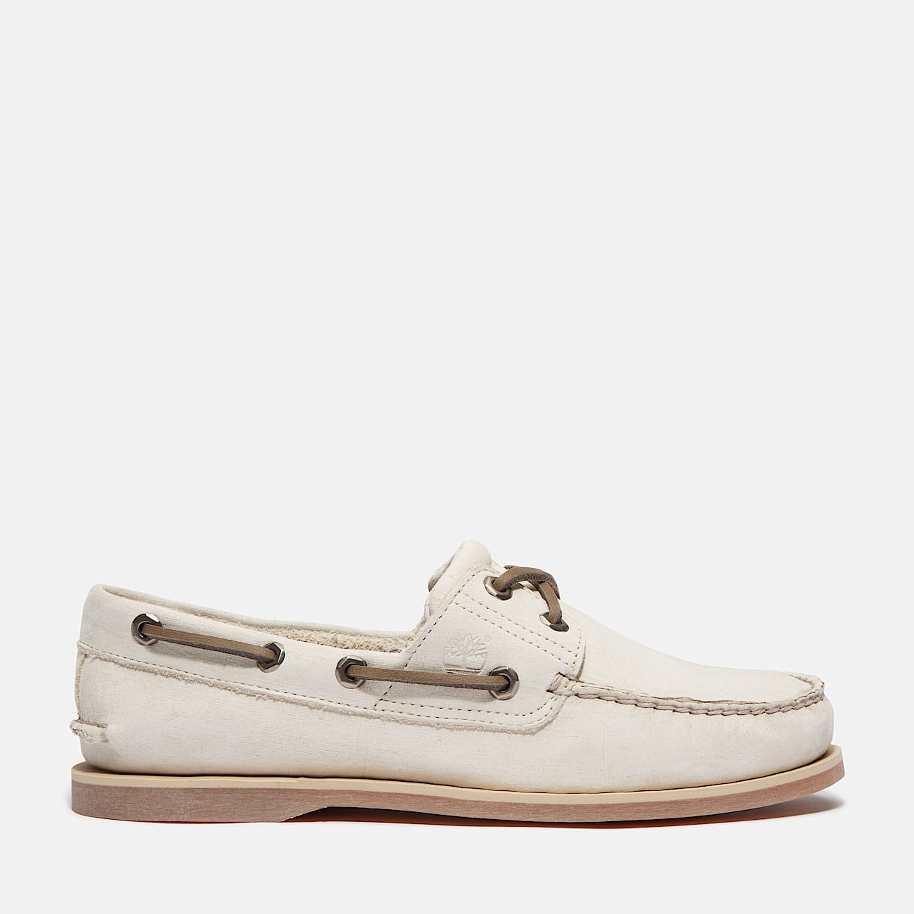 Classic Boat Shoe for Men in Light Grey