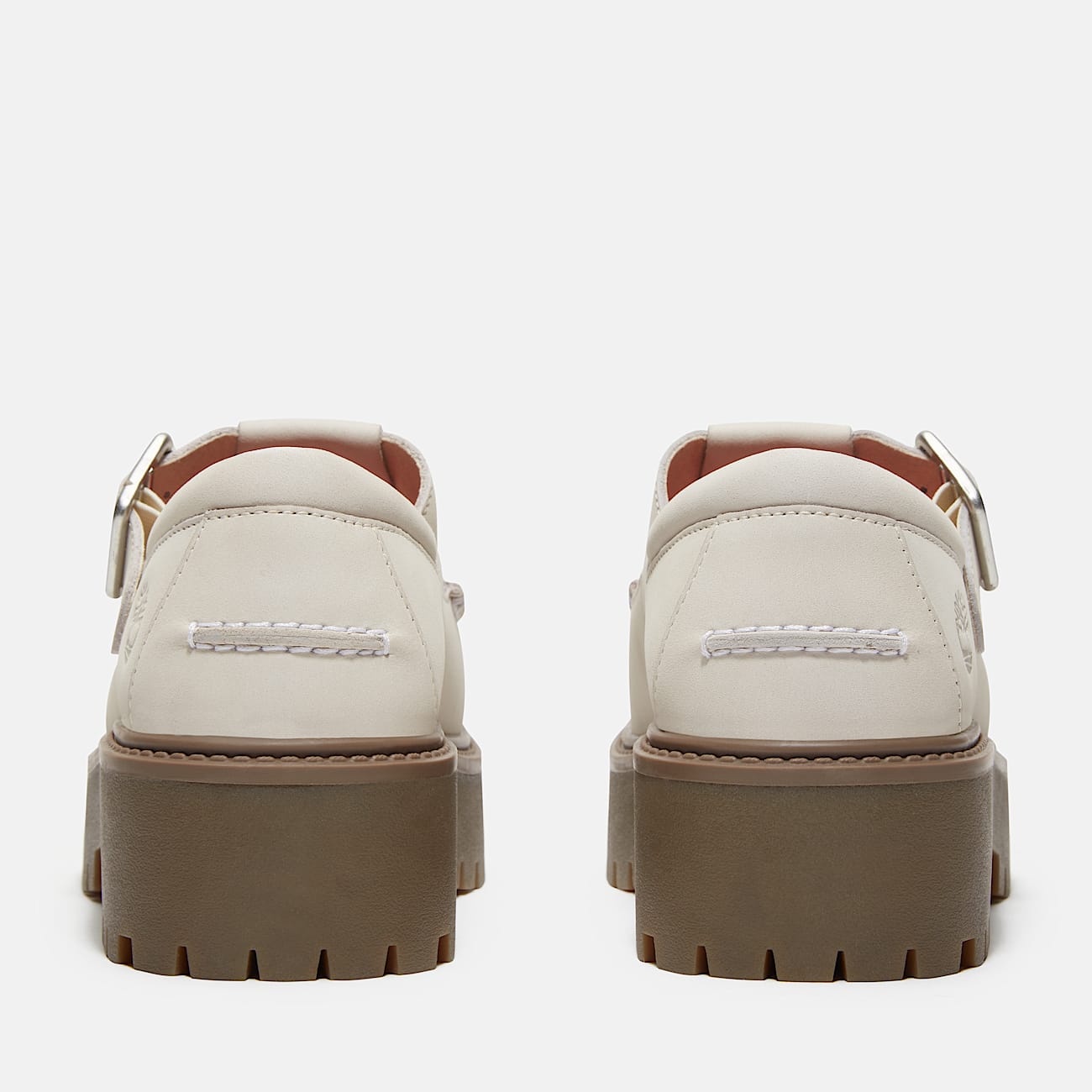 Stone Street Schnallenschuh mit Plattform für Damen in Grau - 6