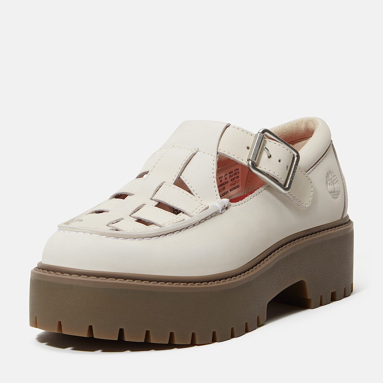 Stone Street Schnallenschuh mit Plattform für Damen in Grau - 10