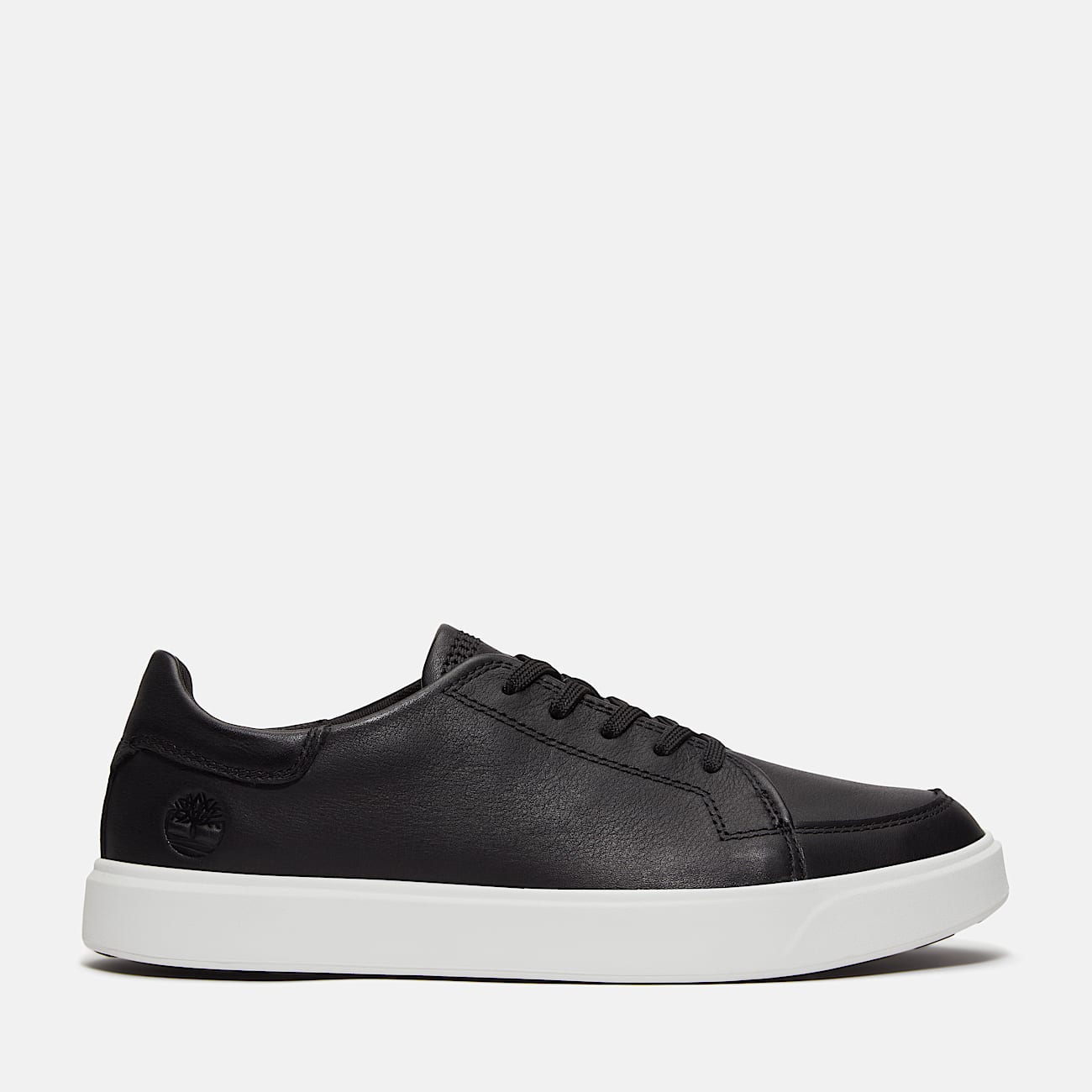 Emerson Street Low Lace-Up Trainer for Men in Black