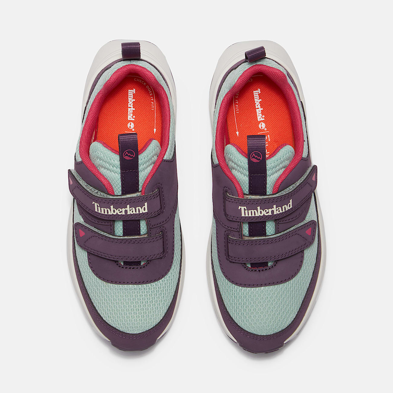 Motion Access Low-Top-Sneaker mit Klettverschluss für Jugendliche in Violett - 2