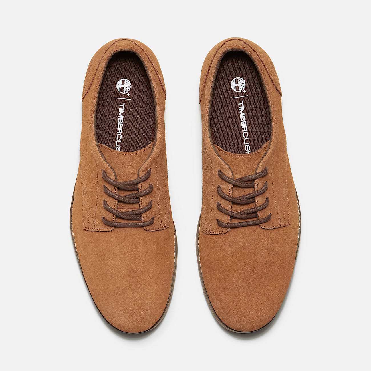 Sapato com Atacadores Britton Square para Homem em castanho