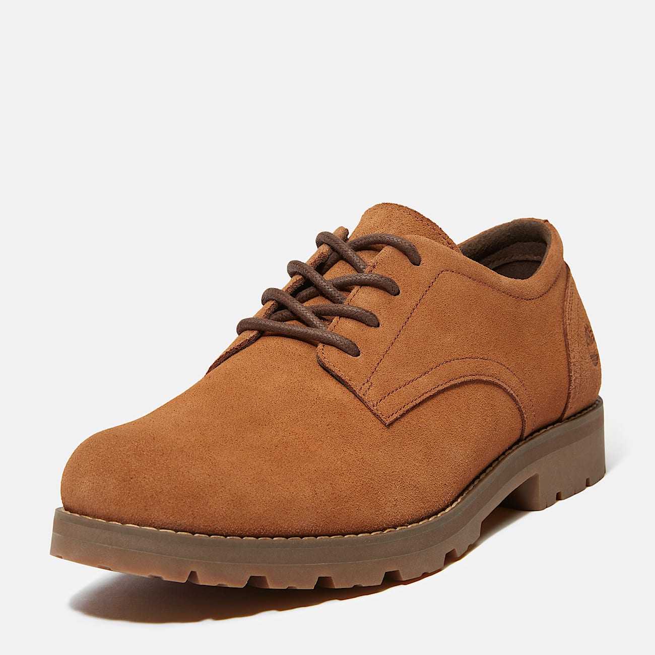 Sapato com Atacadores Britton Square para Homem em castanho