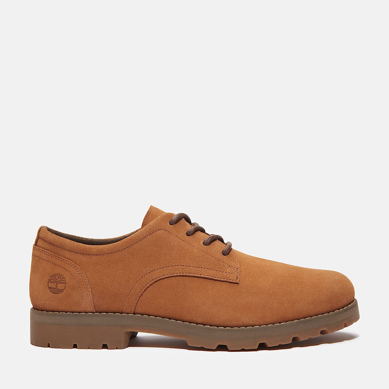 Sapato com Atacadores Britton Square para Homem em castanho