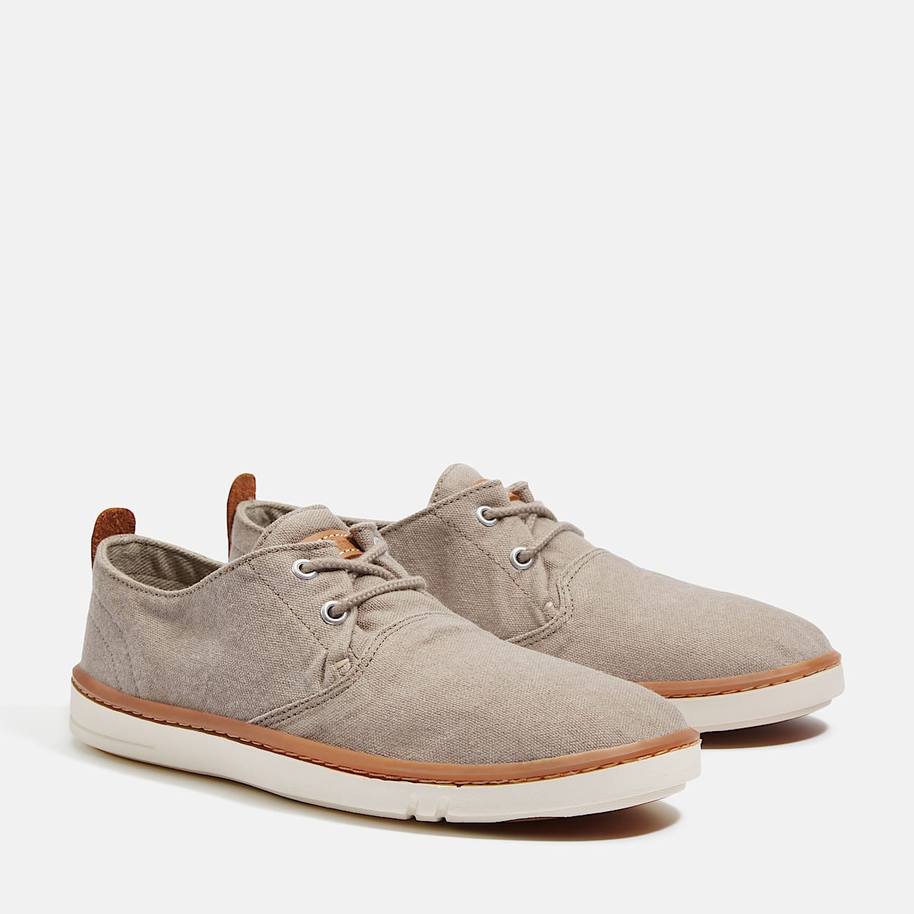 Hookset Low-Top-Sneaker zum Schnüren für Herren in Hellbeige - 4