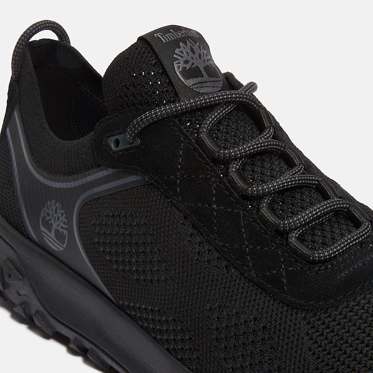 GreenStride™ Motion 6 Low Lace-Up Trainer for Men in Black - 7