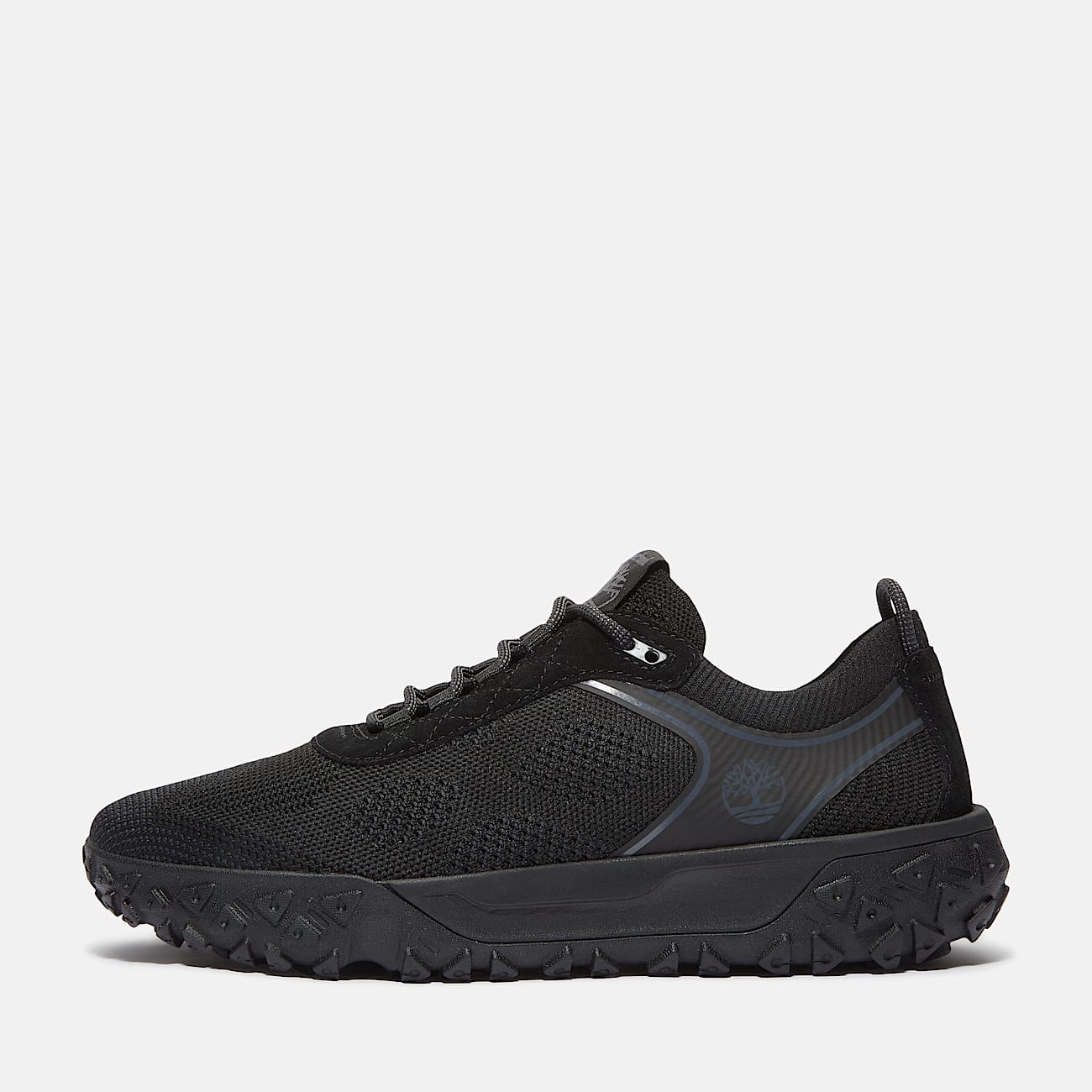 GreenStride™ Motion 6 Low Lace-Up Trainer for Men in Black - 8