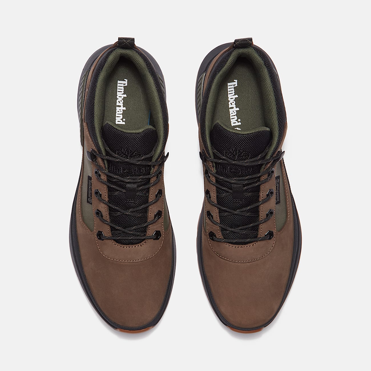 Field Trekker Sneaker zum Schnüren für Herren in Braun/Grün - 2