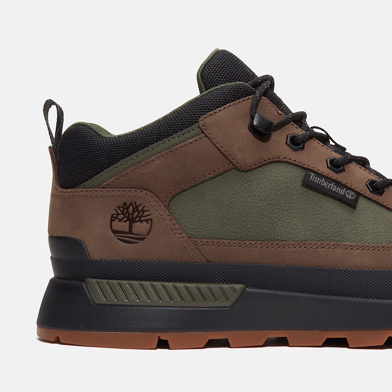 Field Trekker Sneaker zum Schnüren für Herren in Braun/Grün - 7
