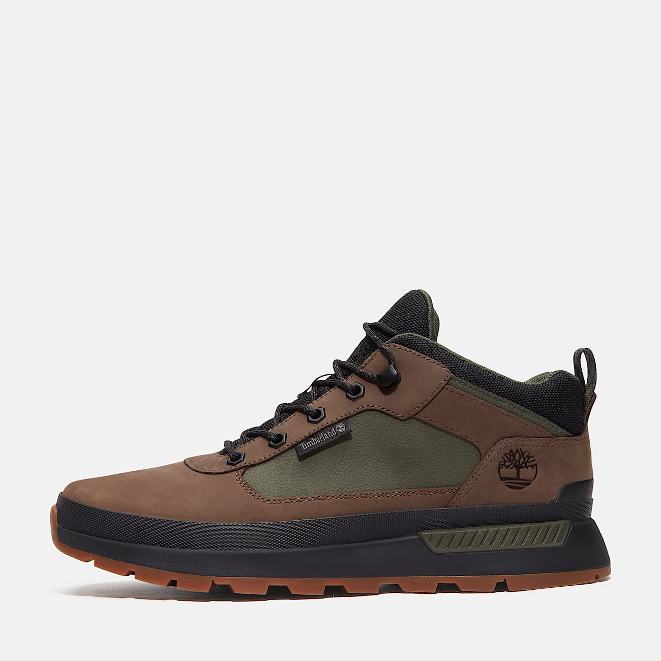 Field Trekker Sneaker zum Schnüren für Herren in Braun/Grün - 8