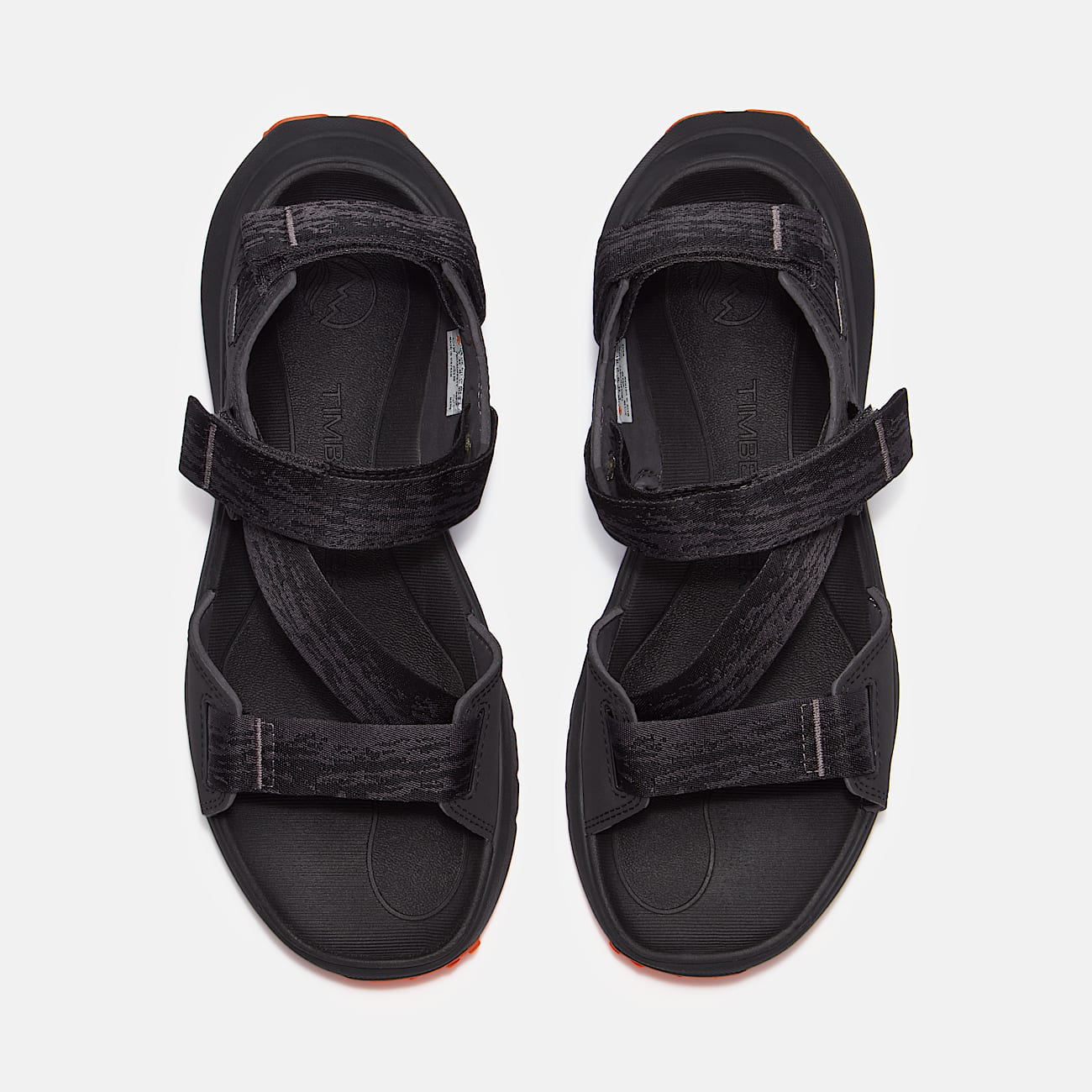 Sandale à bride arrière Motion Dune pour homme en noir - 3