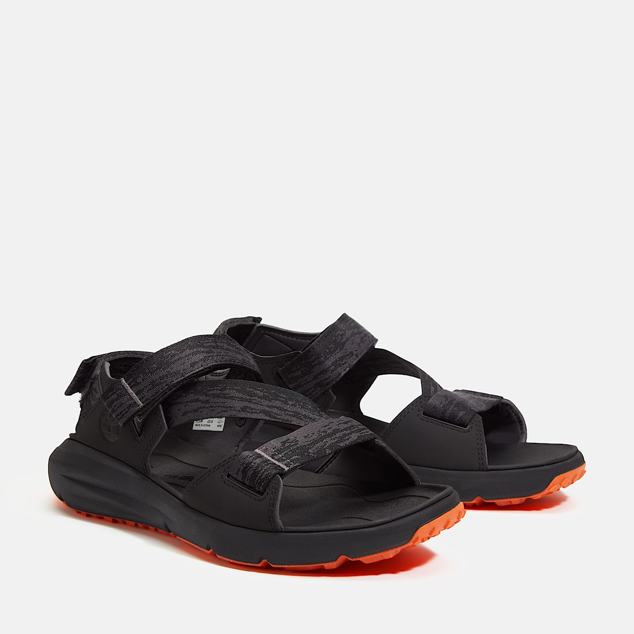 Sandale à bride arrière Motion Dune pour homme en noir - 6