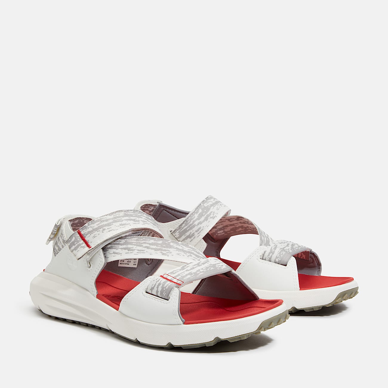 Sandalia con tira trasera Motion Dune para hombre en blanco - 4