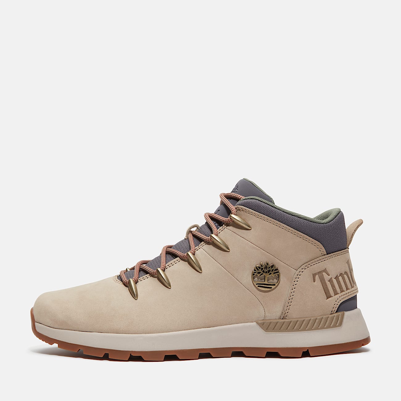 Ténis com Atacadores Mid Sprint Trekker para Homem em bege - 8