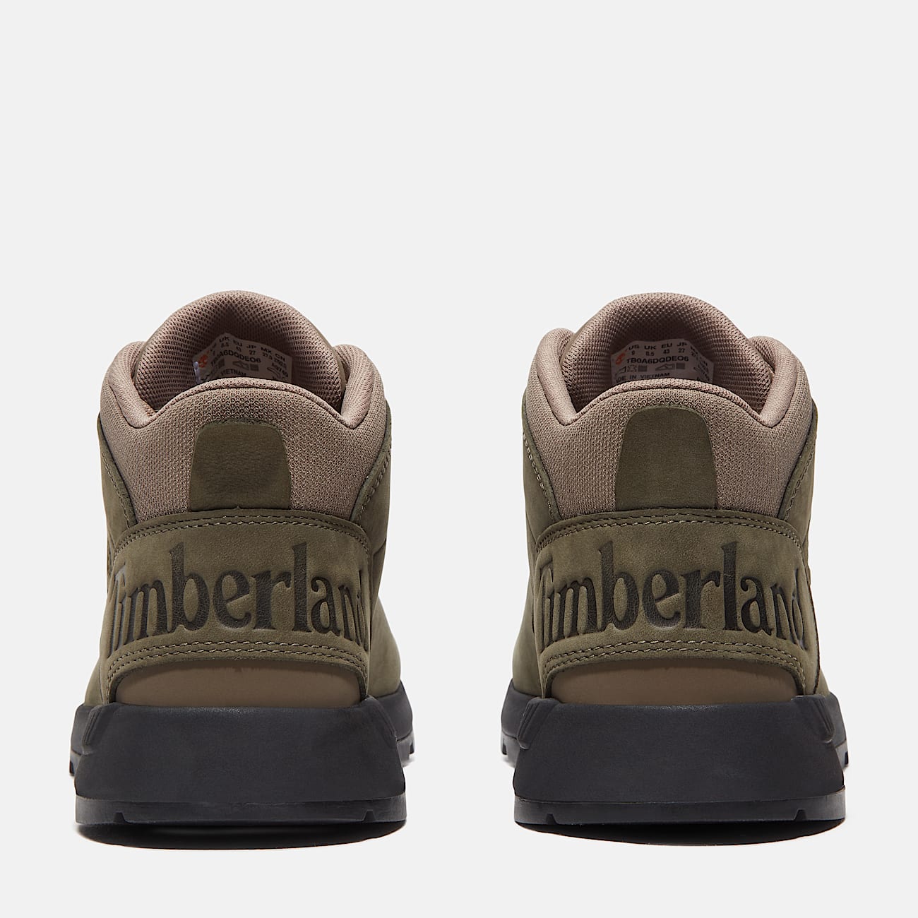 Sprint Trekker Halfhoge Vetersneaker voor heren in donkergroen