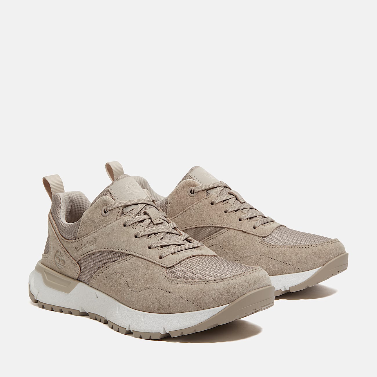 Voyager Park Lage Vetersneaker voor heren in beige
