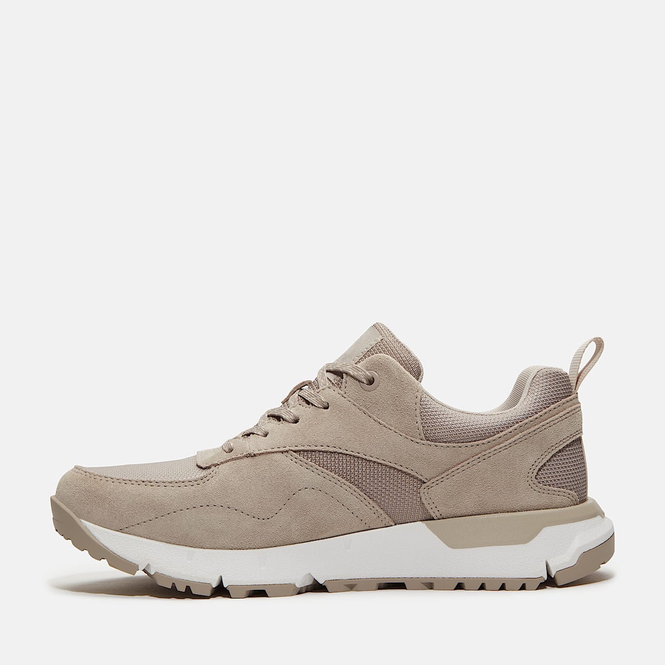 Voyager Park Lage Vetersneaker voor heren in beige