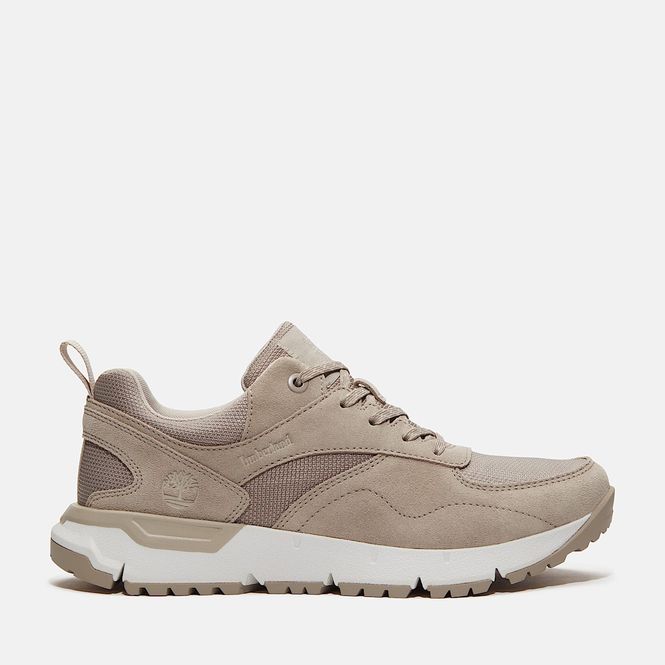 Voyager Park Lage Vetersneaker voor heren in beige