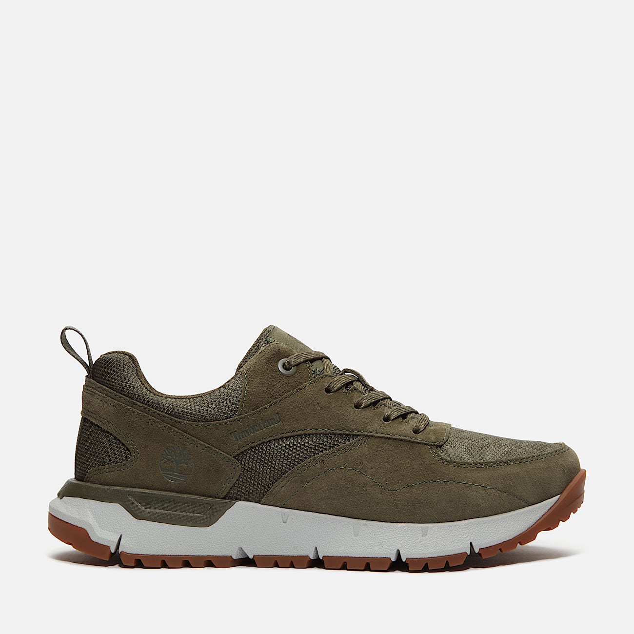Voyager Park Low Lace-Up Trainer for Men in Dark Green - 1