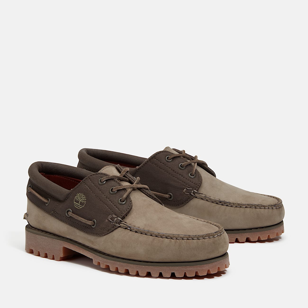 Timberland® Authentic Handsewn 3-Eye Bootsschuh für Herren in Grün